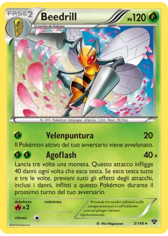 Beedrill #5/146 — XY