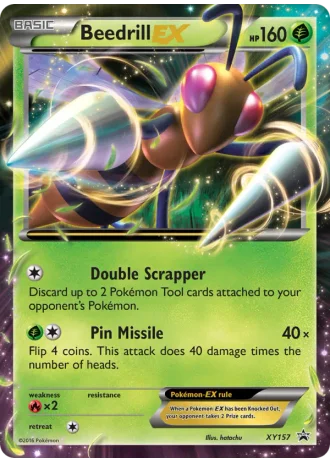Beedrill EX XY157 — XY Promos