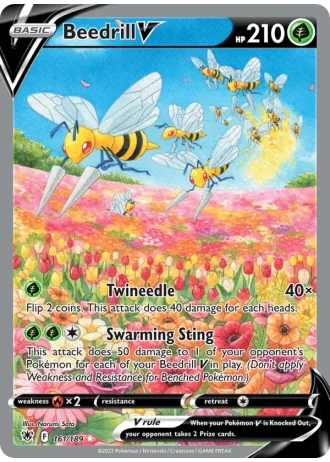 Beedrill V #161 — Astral Radiance