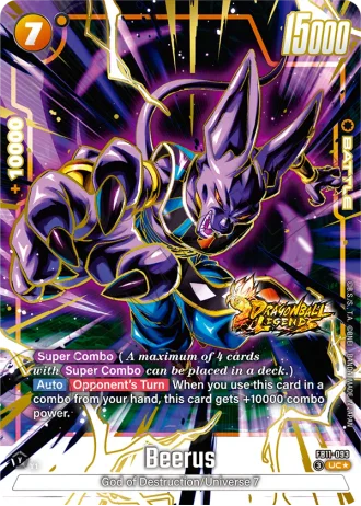 Beerus (Alternative Art) FB11-093 — Brightness of Hope (FB11)