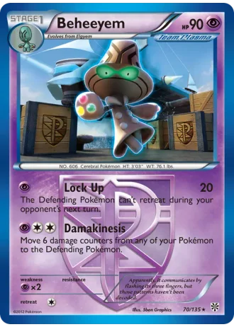 Beheeyem #70/135 — Plasma Storm