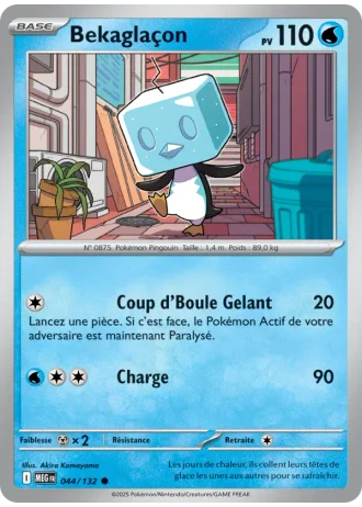 Bekaglaçon #044/132 — Méga-Évolution