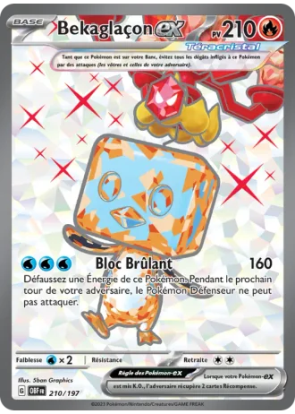 Bekaglaçon ex #210 — Flammes Obsidiennes