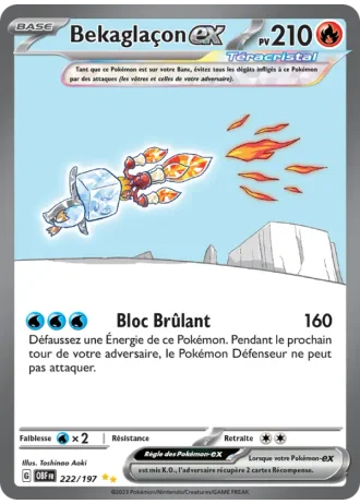 Bekaglaçon ex #222 — Flammes Obsidiennes