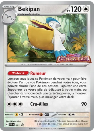Bekipan #022 — Écarlate & Violet Promos