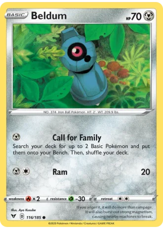 Beldum #116/185 — Vivid Voltage