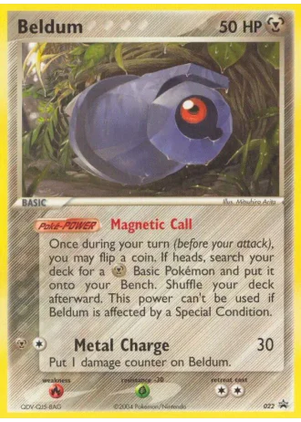 Beldum #22 — Nintendo Promos