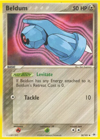 Beldum #28/101 — Hidden Legends