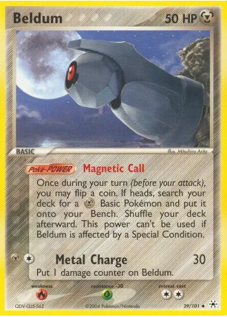 Beldum #29/101 — EX Leggende Nascoste