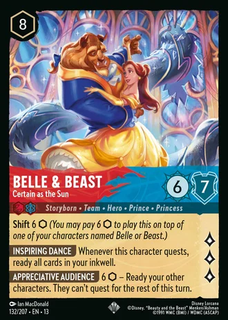 Belle & Beast - Certain as the Sun #132/261 — Attack of the Vine!