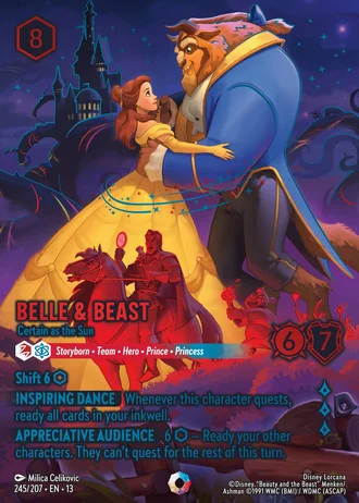 Belle & Beast - Certain as the Sun #245/261 — Attack of the Vine!