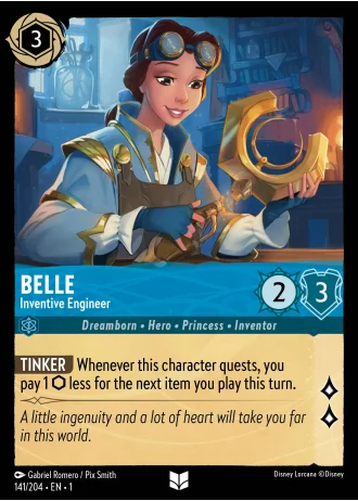 Belle - Inventive Engineer #141/204 — The First Chapter