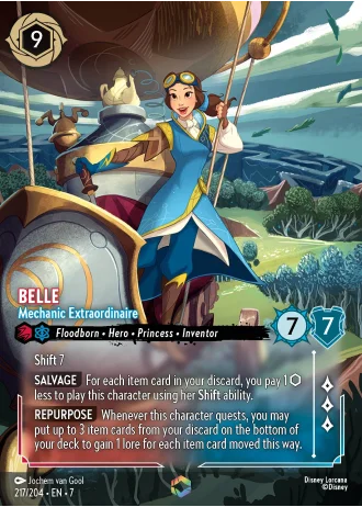 Belle - Mechanic Extraordinaire #217/204 — Archazia's Island