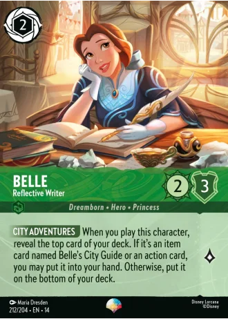 Belle - Reflective Writer #212/257 — Hyperia City