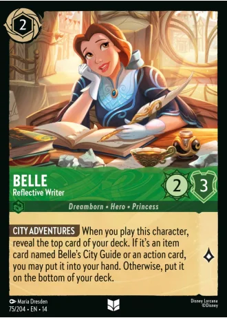 Belle - Reflective Writer #75/257 — Hyperia City