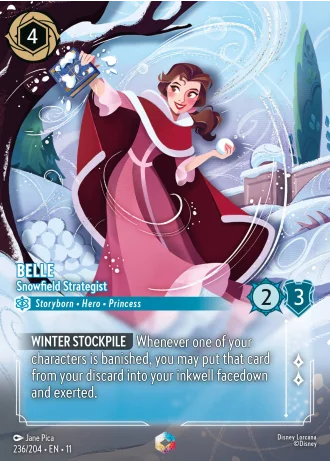 Belle - Snowfield Strategist #236/204 — Winterspell
