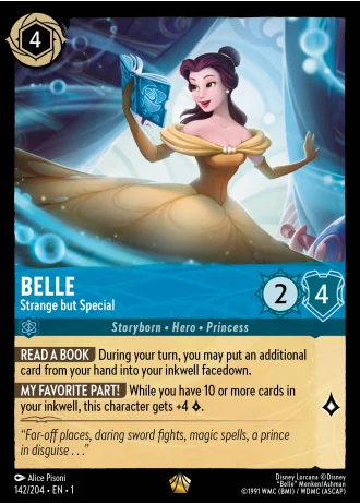 Belle - Strange but Special #142/204 — The First Chapter