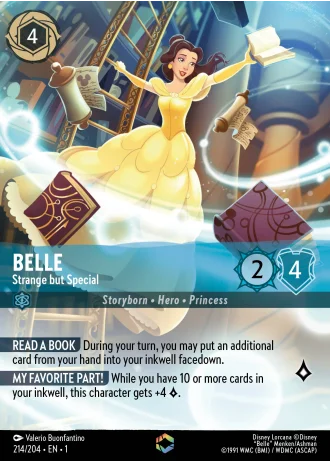Belle - Strange but Special #214/204 — The First Chapter