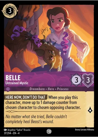 Belle - Untrained Mystic #37/204 — Ursula's Return