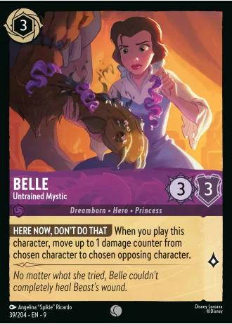 Belle - Untrained Mystic #39/204 — Fabled