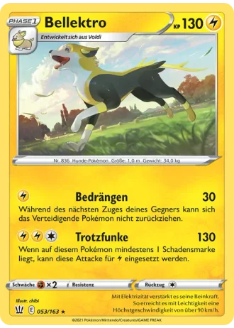 Bellektro #53/163 — Kampfstile