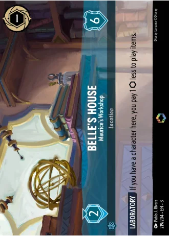 Belle's House - Maurice's Workshop #219/204 — Into the Inklands