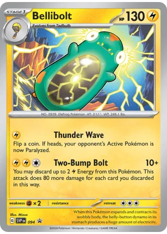 Bellibolt #094 — Scarlet & Violet Promos