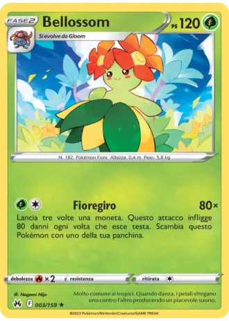 Bellossom #003/159 — Zenit Regale