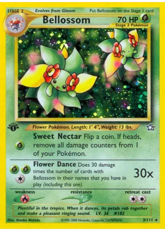 Bellossom #3/111 — Neo Genesis