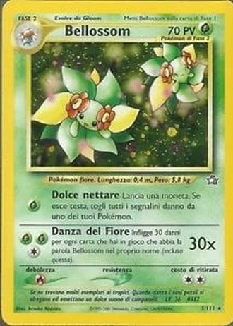Bellossom #3/111 — Neo Genesis