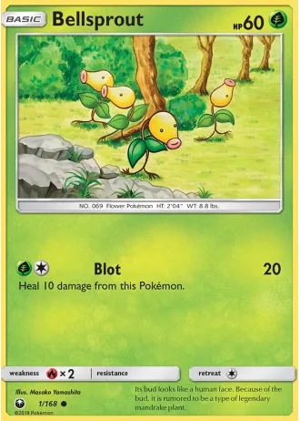 Bellsprout #1/168 — Celestial Storm