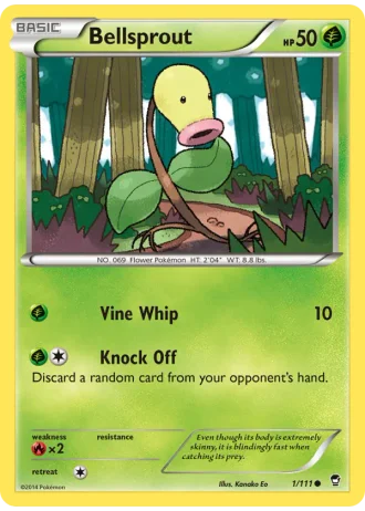 Bellsprout #1/111 — Furious Fists