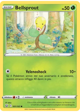 Bellsprout #1 — Stili di Lotta