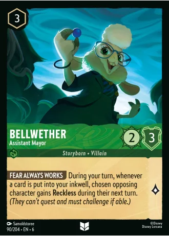 Bellwether - Assistant Mayor #90/204 — Azurite Sea
