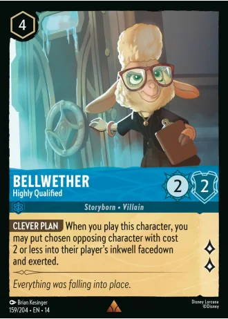Bellwether - Highly Qualified #159/257 — Hyperia City