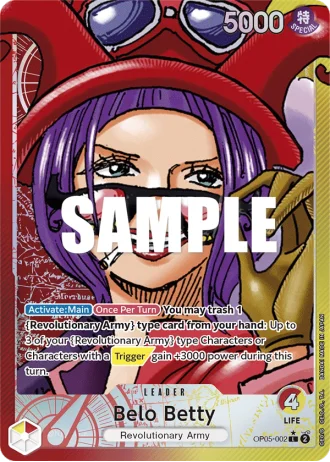 Belo Betty (OP05-002) (Alternative Art) — Awakening of the New Era (OP05)