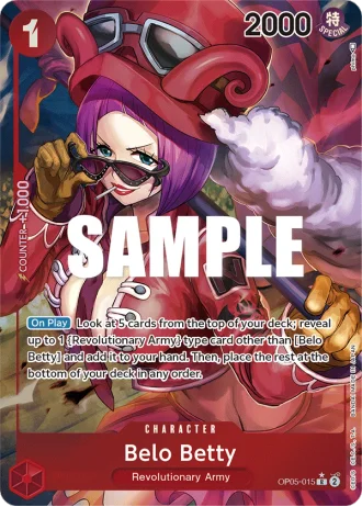 Belo Betty (OP05-015) (Alternative Art) — Awakening of the New Era (OP05)