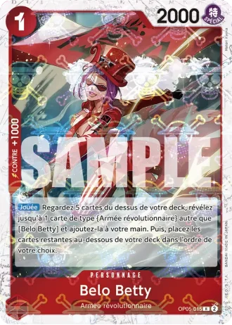 Belo Betty (OP05-015) (Alternative Art) — ONE PIECE CARD THE BEST (PRB01)