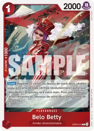 Belo Betty (OP05-015) (Full Art) — ONE PIECE CARD THE BEST (PRB01)