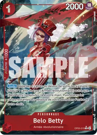 Belo Betty (OP05-015) (Jolly Roger Foil) — ONE PIECE CARD THE BEST (PRB01)