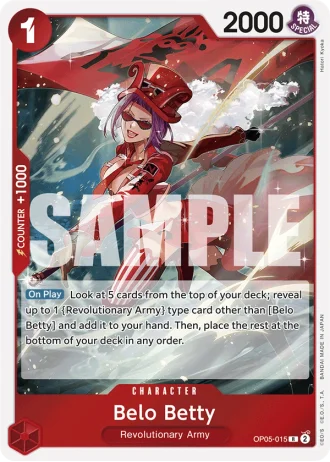 Belo Betty (OP05-015) (Reprint) — One Piece The Best (PRB01)