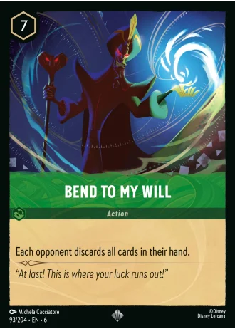 Bend to My Will #93/204 — Azurite Sea