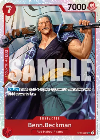 Benn.Beckman (OP09-009) (Reprint) — One Piece Card The Best Vol.2(PRB02)