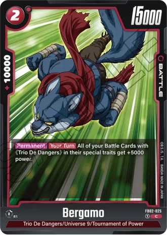 Bergamo  FB02-025 — Blazing Aura (FB02)