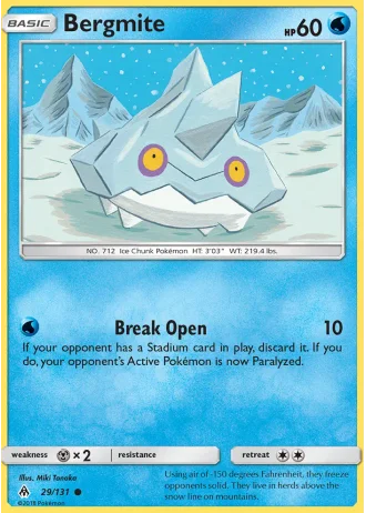 Bergmite #29/131 — Forbidden Light