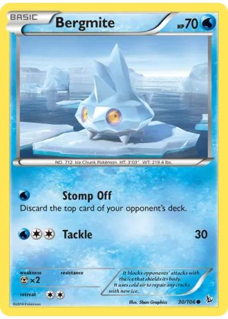 Bergmite #30/106 — Flashfire