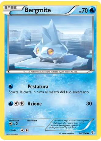 Bergmite #30/106 — Fuoco Infernale