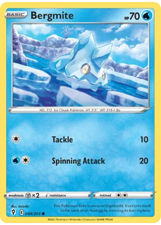 Bergmite #44/203 — Evolving Skies