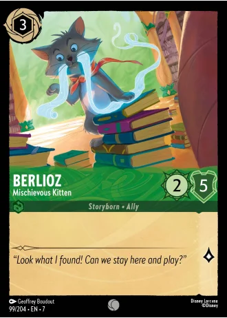 Berlioz - Mischievous Kitten #99/204 — Archazia's Island