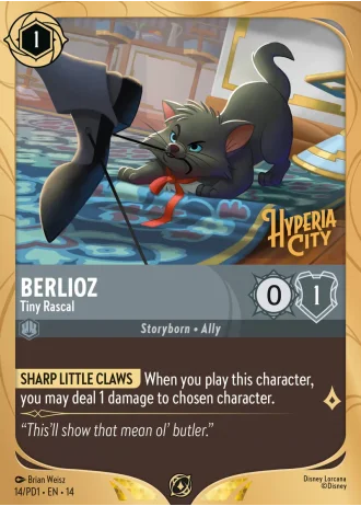 Berlioz - Tiny Rascal PD1-14/257 — Hyperia City
